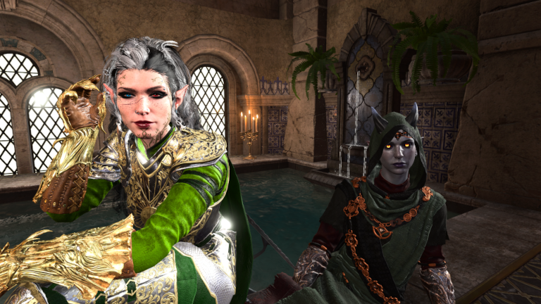 Vul and Elle on the eve of the final battle